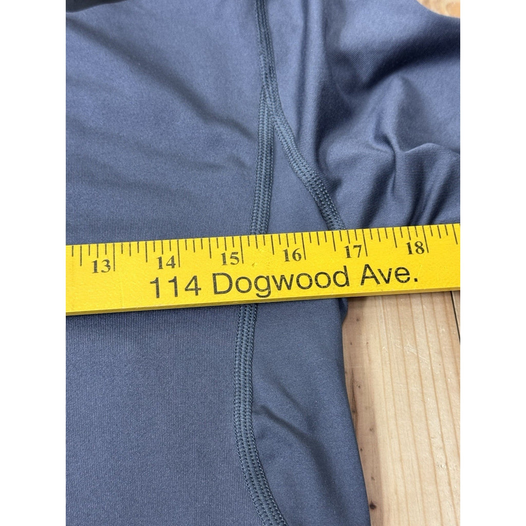 Nike Pro Combat Shirt Men’s Small Blue Fitted Dri-Fit Long Sleeve Sweatshirt