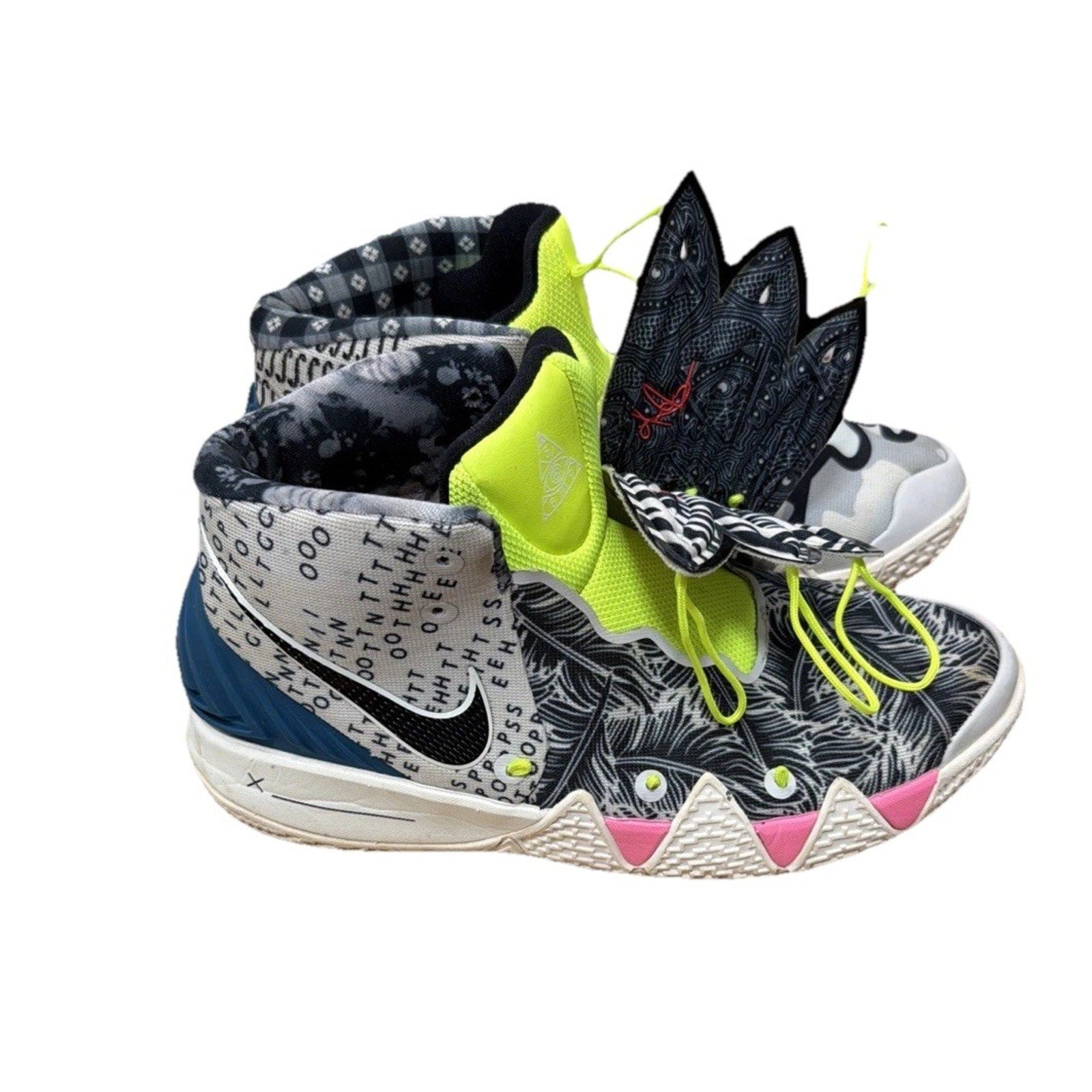 NIKE KYBRID S2 (GS) WHAT THE NEON CV0097 002 US KIDS' YOUTH 6.5Y