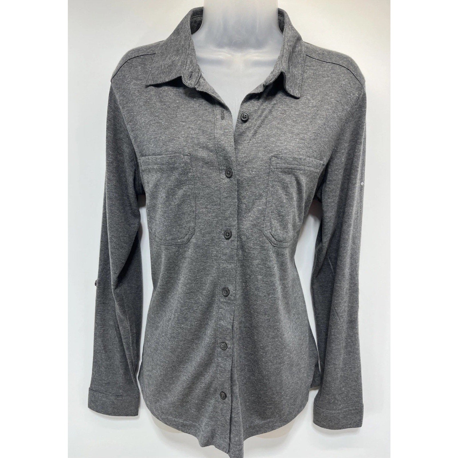 Womens Columbia Soft Omni-Wick Advanced Evaporation Long Sleeve Shirt L