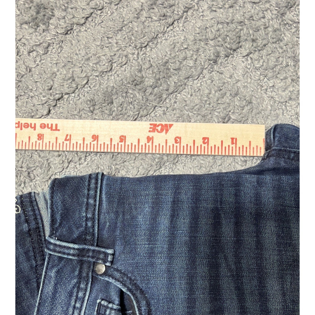Miss Me Signature Skinny Womens Denim Blue Jeans Size 27 Dark Wash