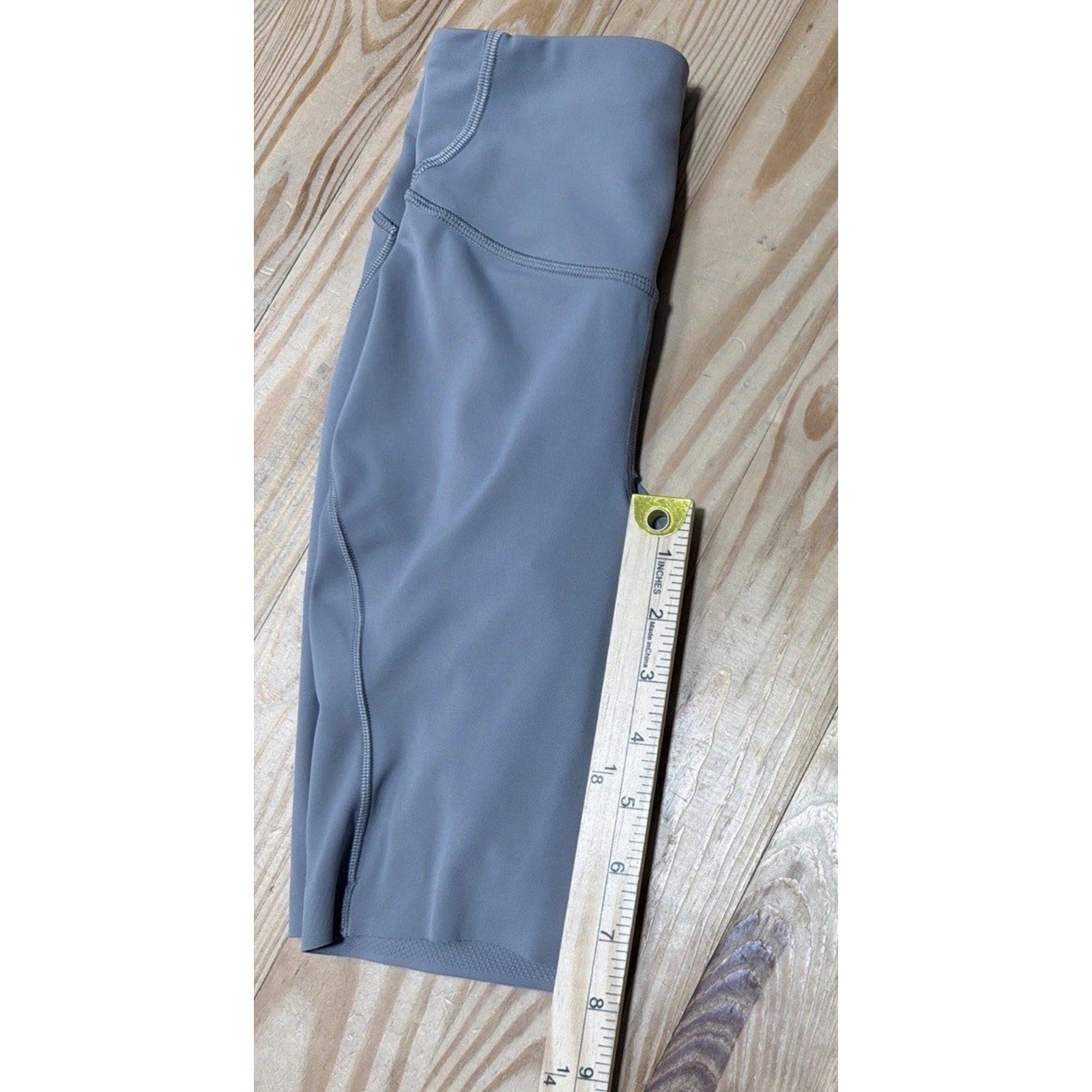 Women's Lululemon Base Pace High-Rise Short 8" Size 0 Gray