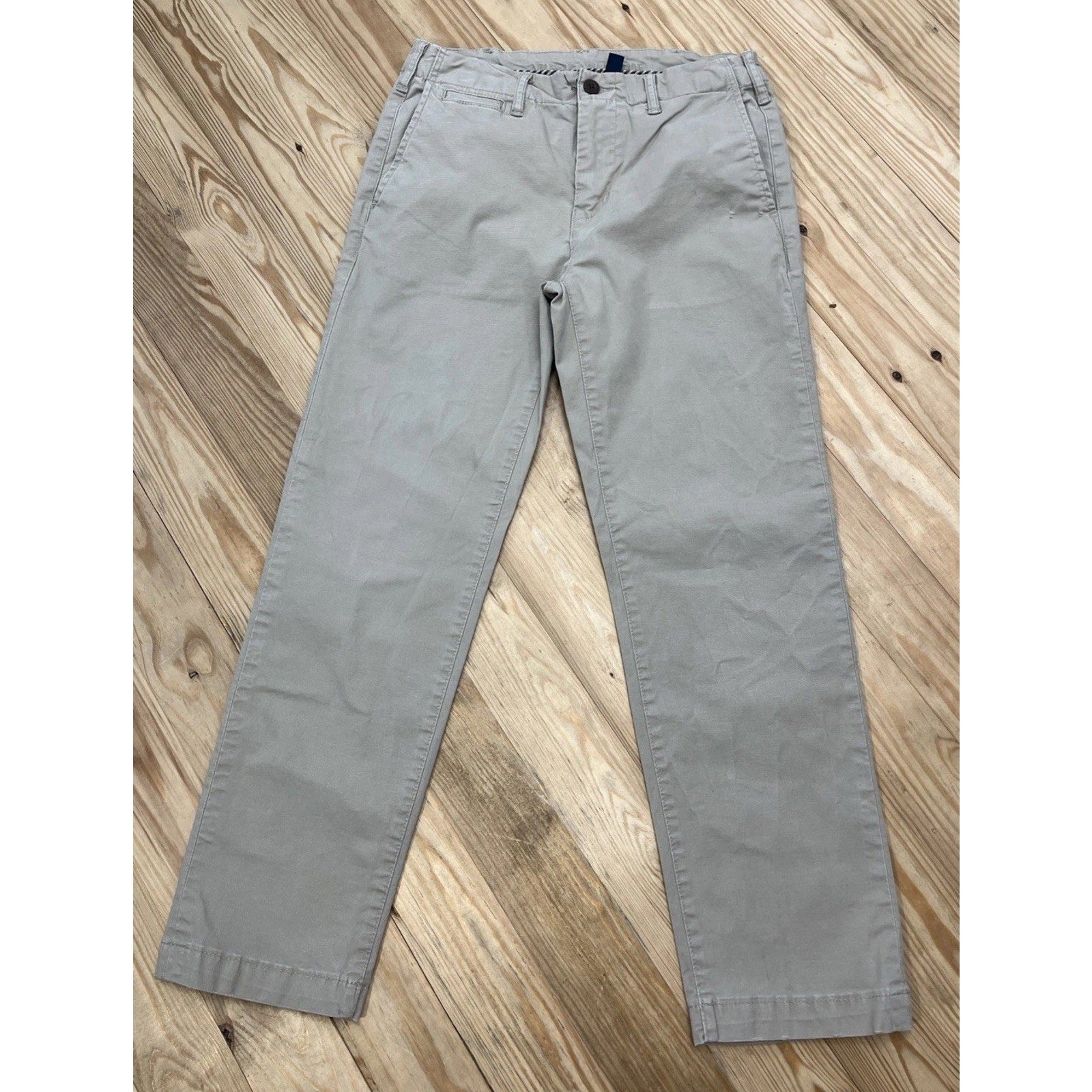 American Eagle Jeans Mens 28x28 Beige Athletic Fit Flex Stretch Straight Denim