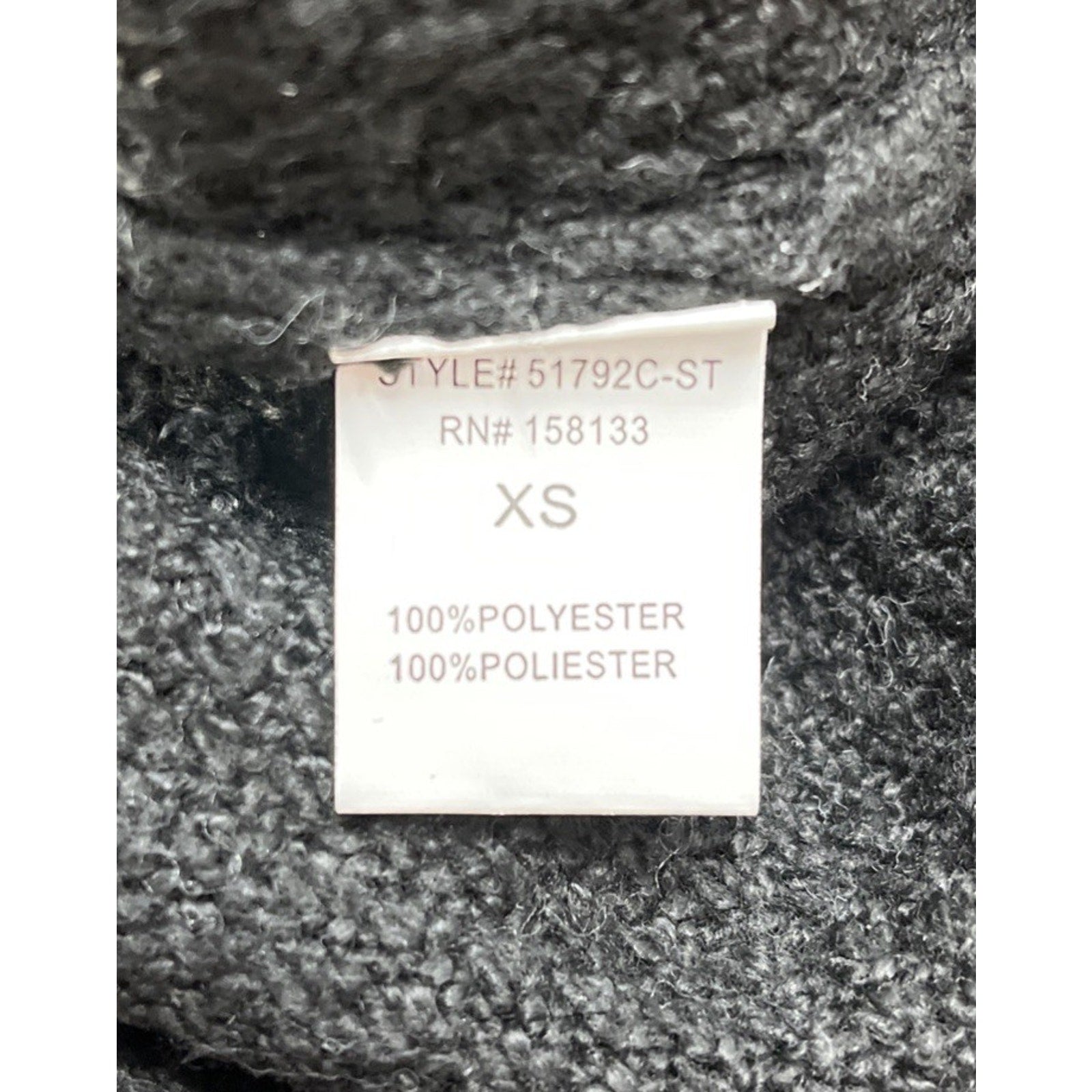 Womens Pink Clover Color Block Knit Sweater Cream Black Gray Long Sleeve Size XS