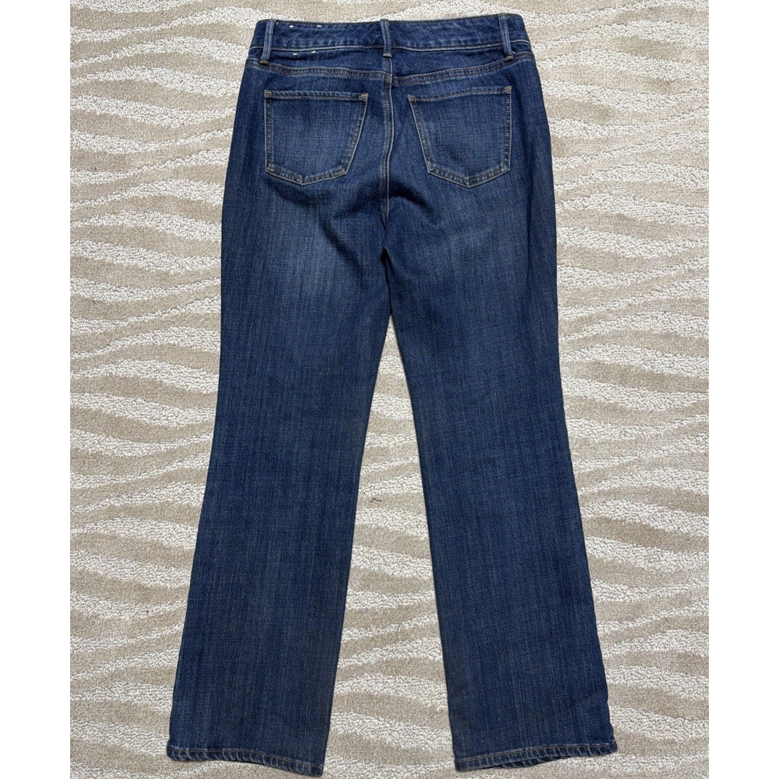 Talbots Jeans Womens 4 P Blue Barely Boot Five-Pocket Bootcut Stretch 29x28