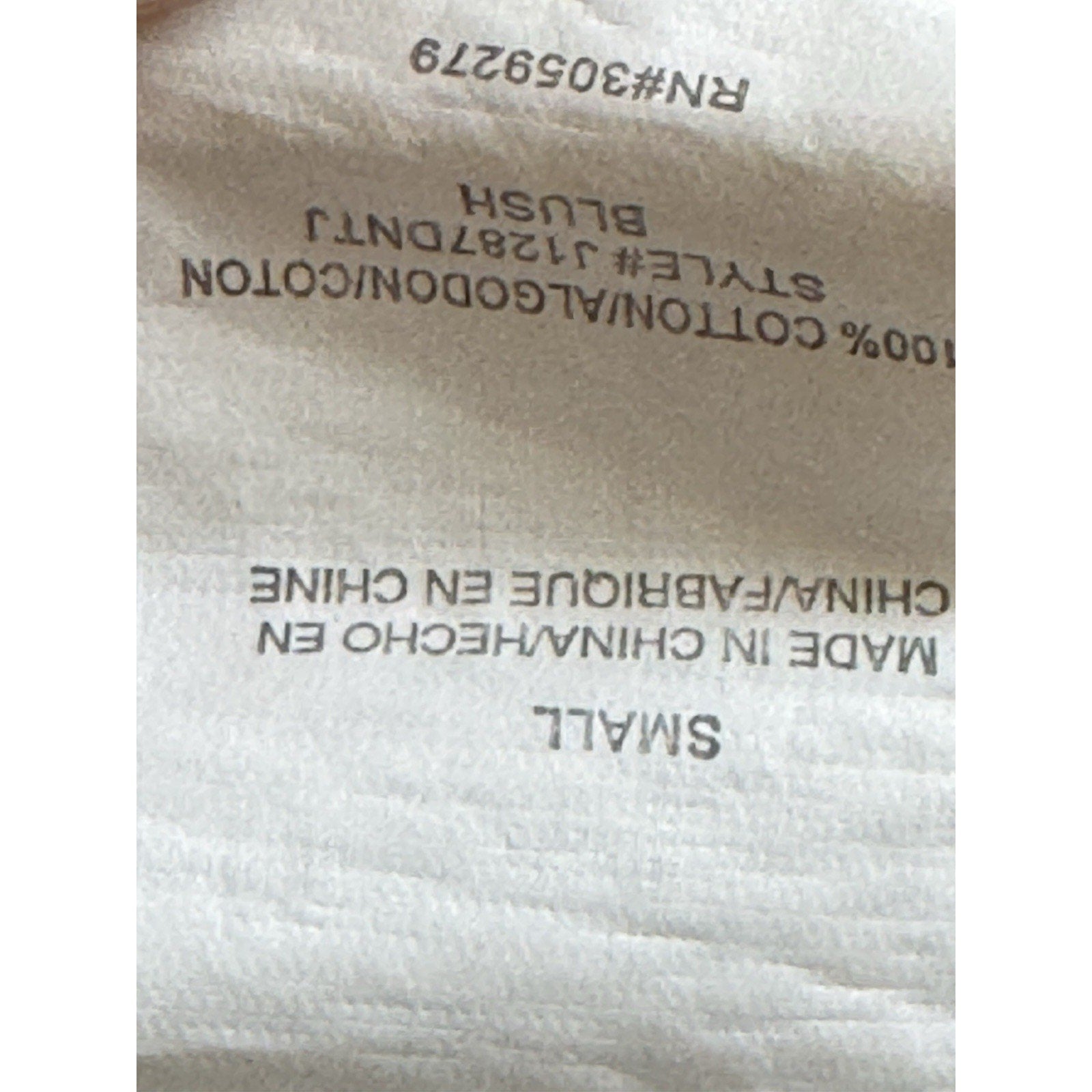 Thread & Supply Women’s Pink Cream Button Down Shirt – Size Small