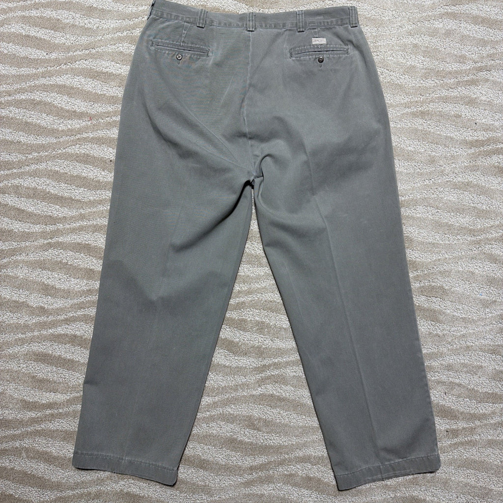 Vintage Polo Ralph Lauren Chino Pants Mens 38x29 Straight Cotton Green