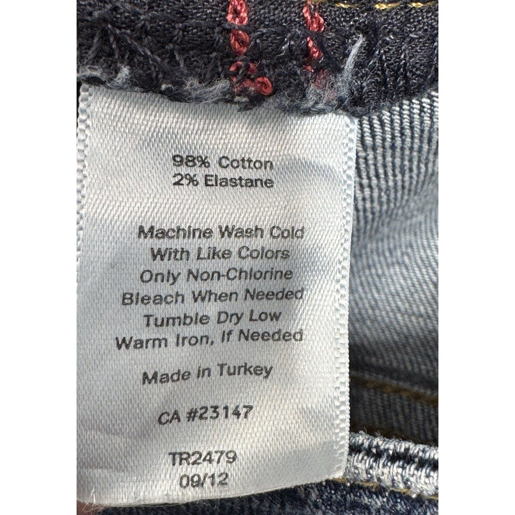 Talbots Signature Slim Ankle Blue Dark Wash Stretch Women’s Size 4/27