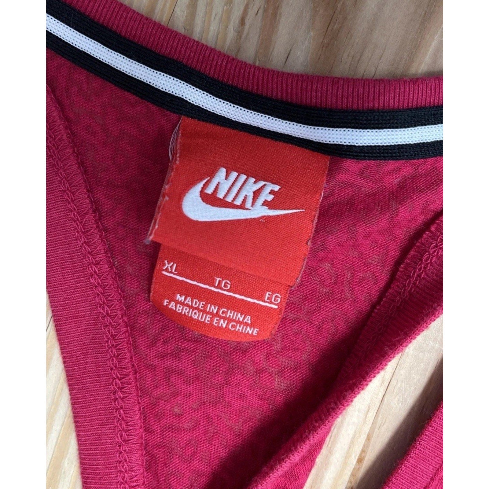 Women’s Nike Pink Tank Top Red Tag Size XL