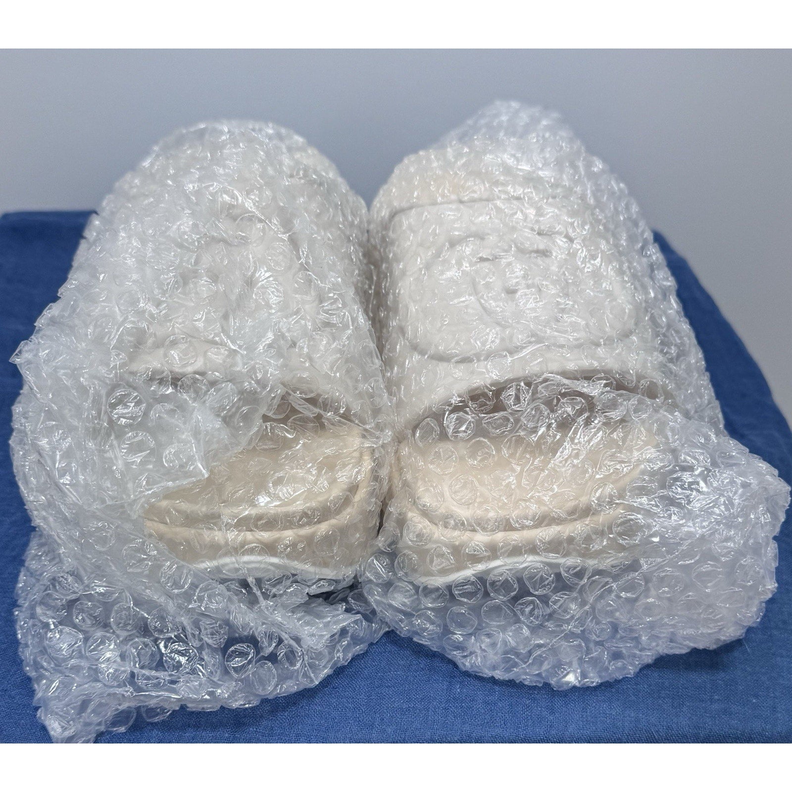 Gucci Miami Platform Slides Interlocking G Rubber Beige Size (38) 7 Women’s