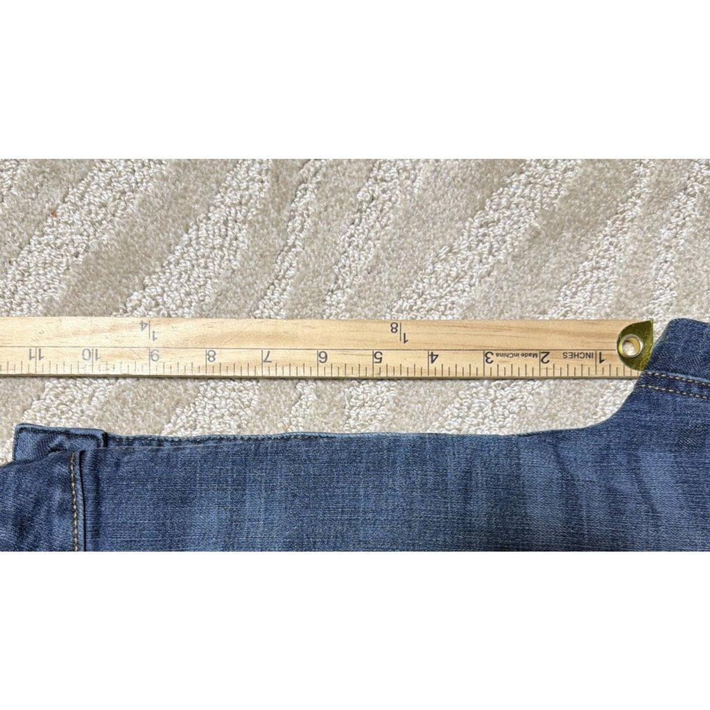 American Rag Off The Rack Women's High-Rise Button-Fly Flare Jeans 29/11 NWOT