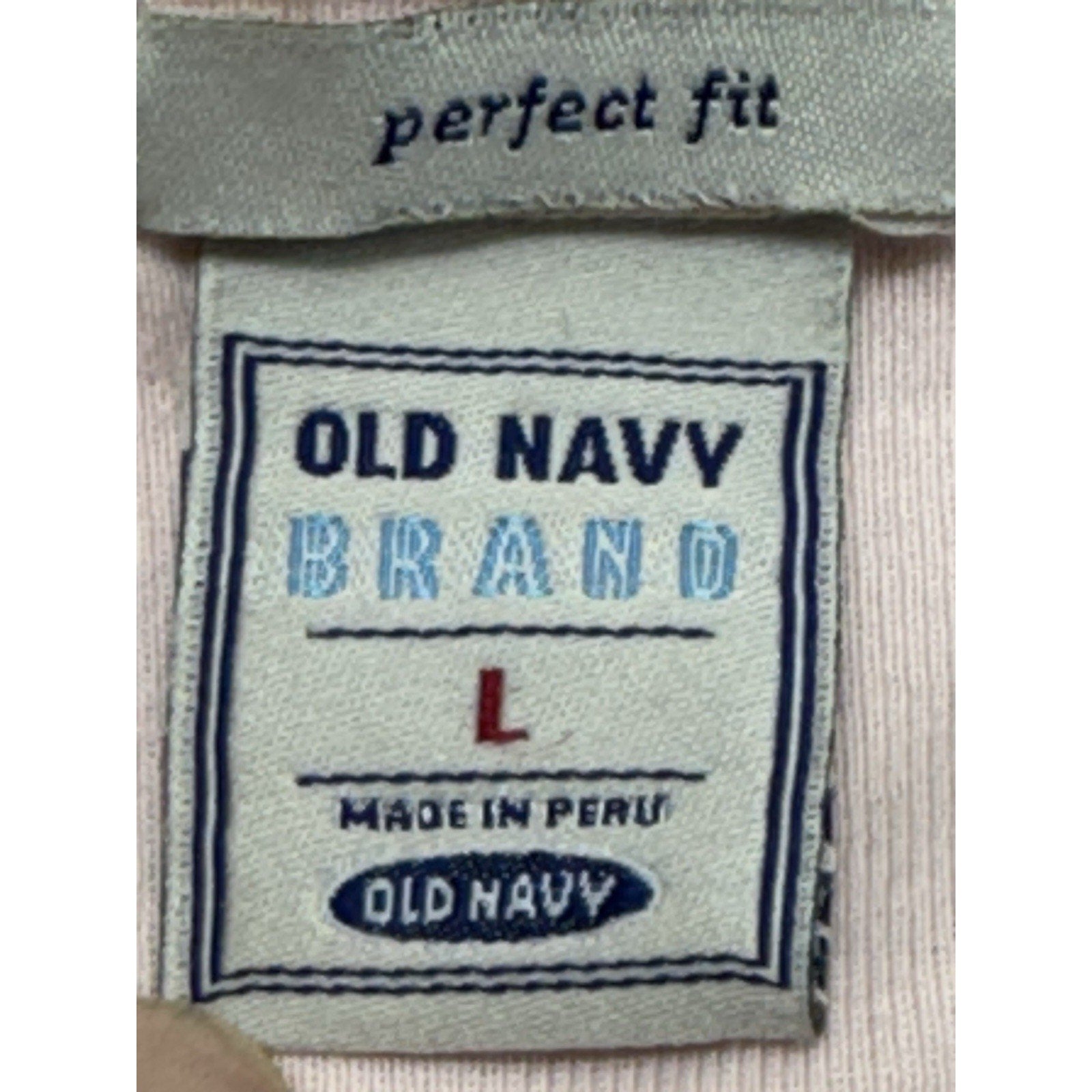 Old Navy Perfect Fit Women's Pink Blouse Top T-Shirt Short Sleeve Size L