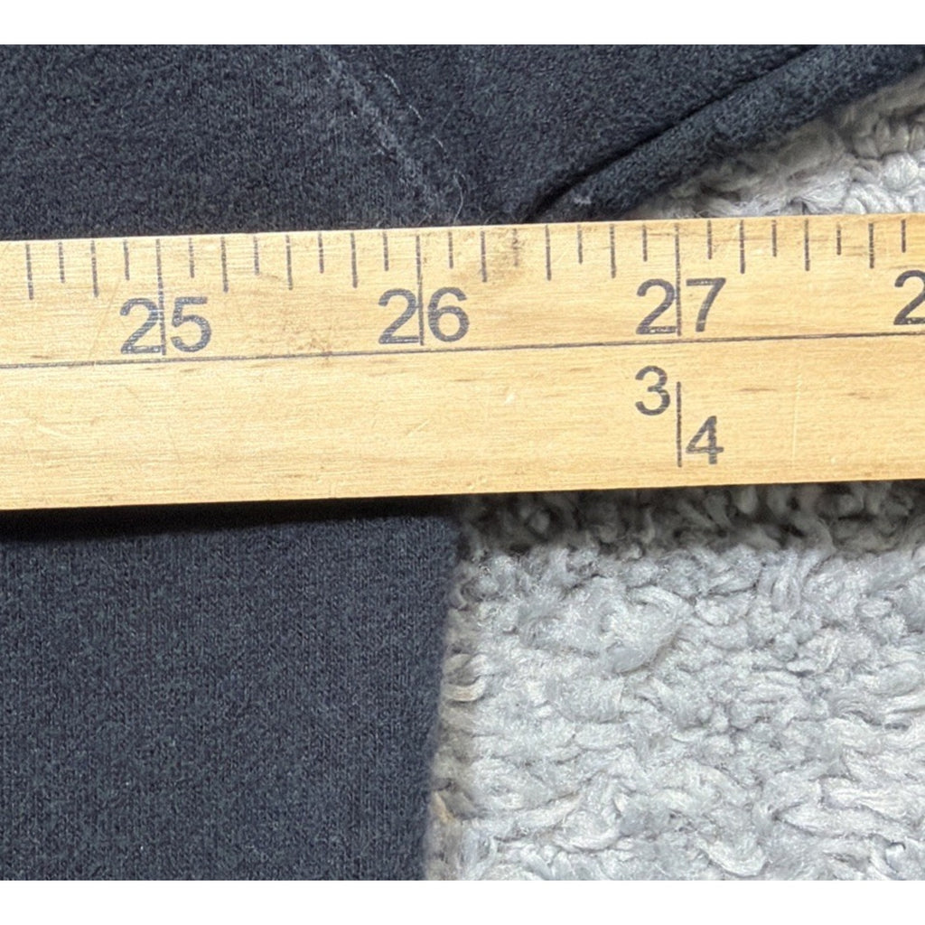 Chaps Ralph Lauren 90s Black Fleece 1/4 Zip Sweater Large