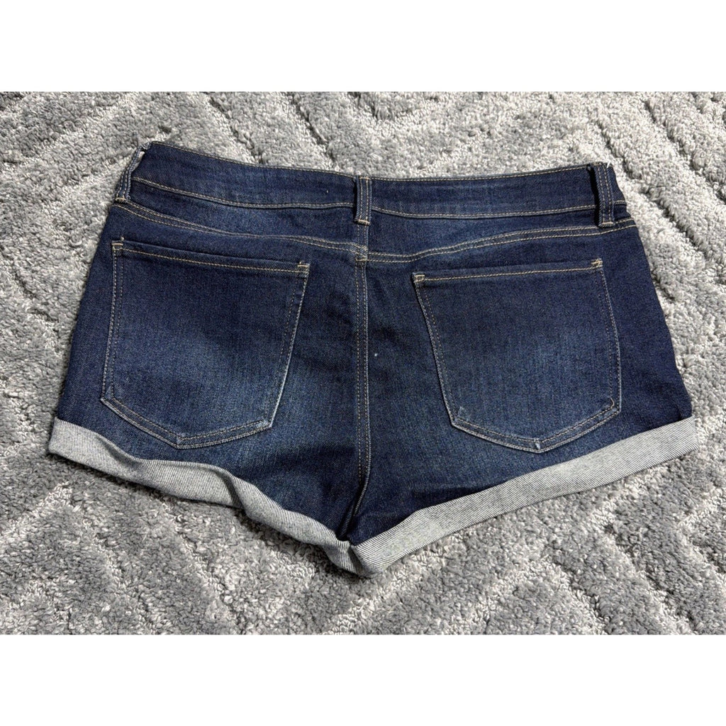 SO GOODS FOR LIFE SHORTS LOW RISE SHORTIE 2.5 IN STRECH CUFFED DENIM 15/32