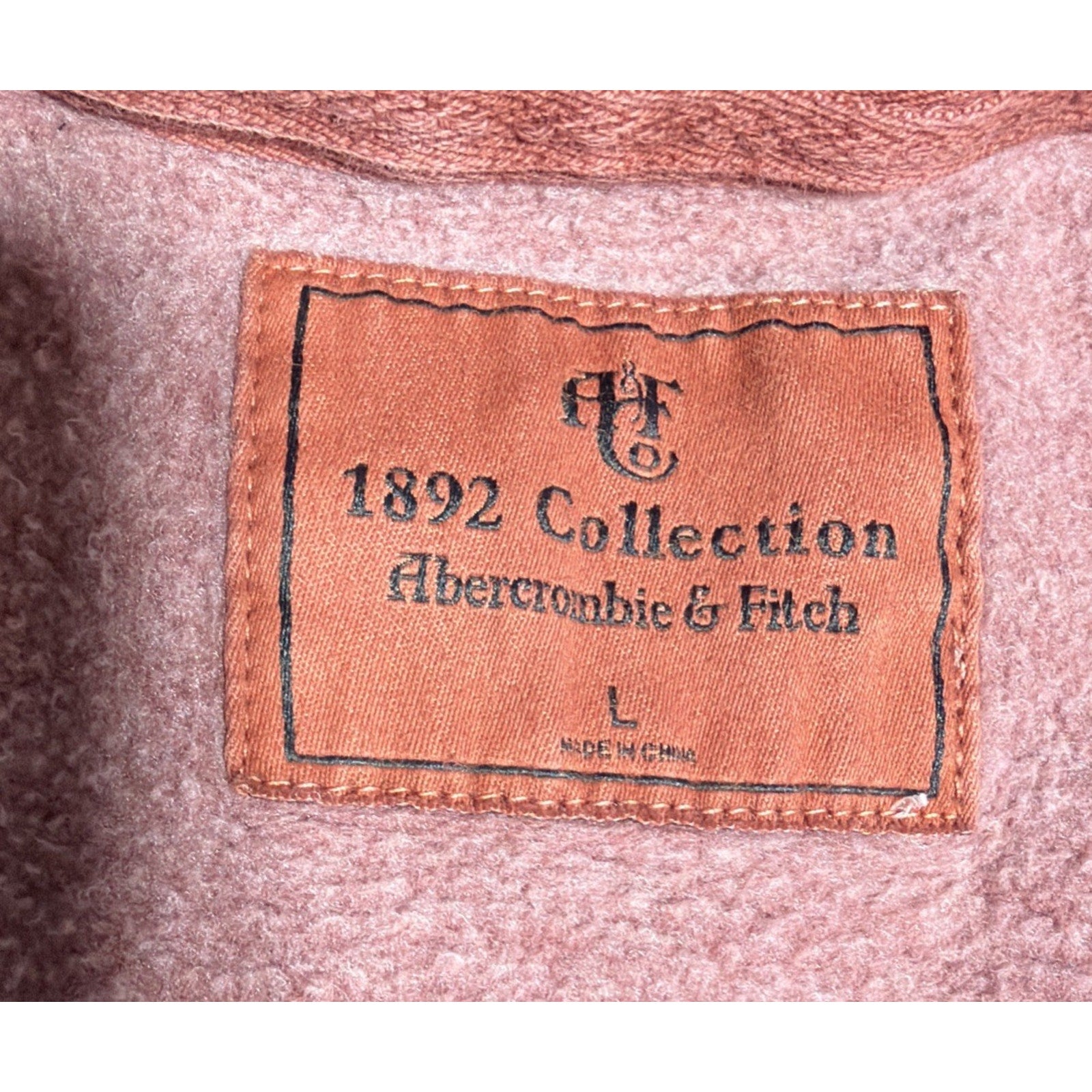ABERCROMBIE & FITCH X R.E Robinson Limited Edition 1892 COLLECTION Hoodie L