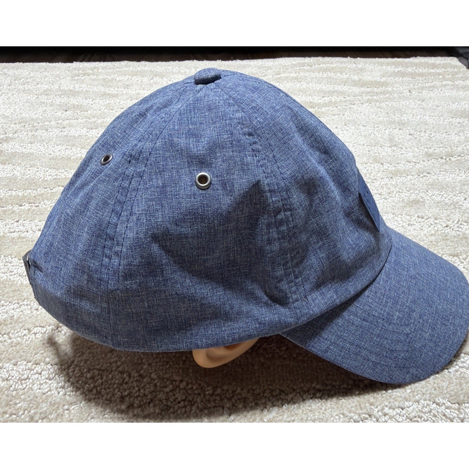 Under Armour Baseball Cap Unisex Blue One Size Adjustable Embroidered Logo