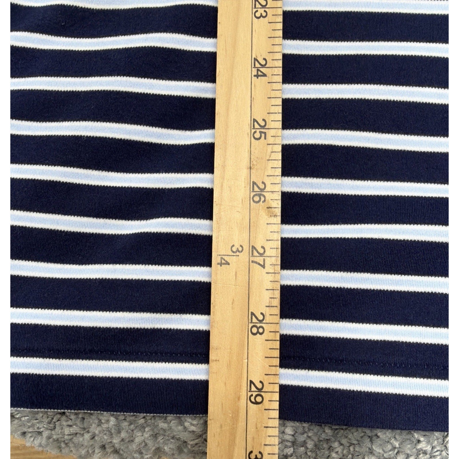 Polo Ralph Lauren Polo shirt men size 3XB blue striped short sleeve Casual