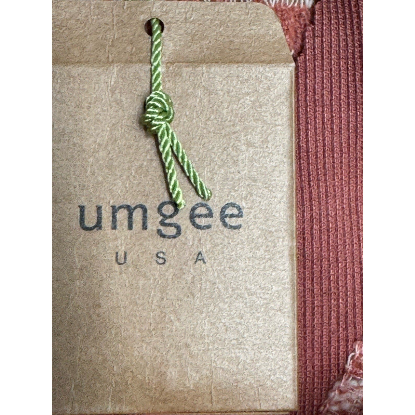 NWT Umgee USA Striped Dusty Rose Cardigan Sweater relaxed Size Medium