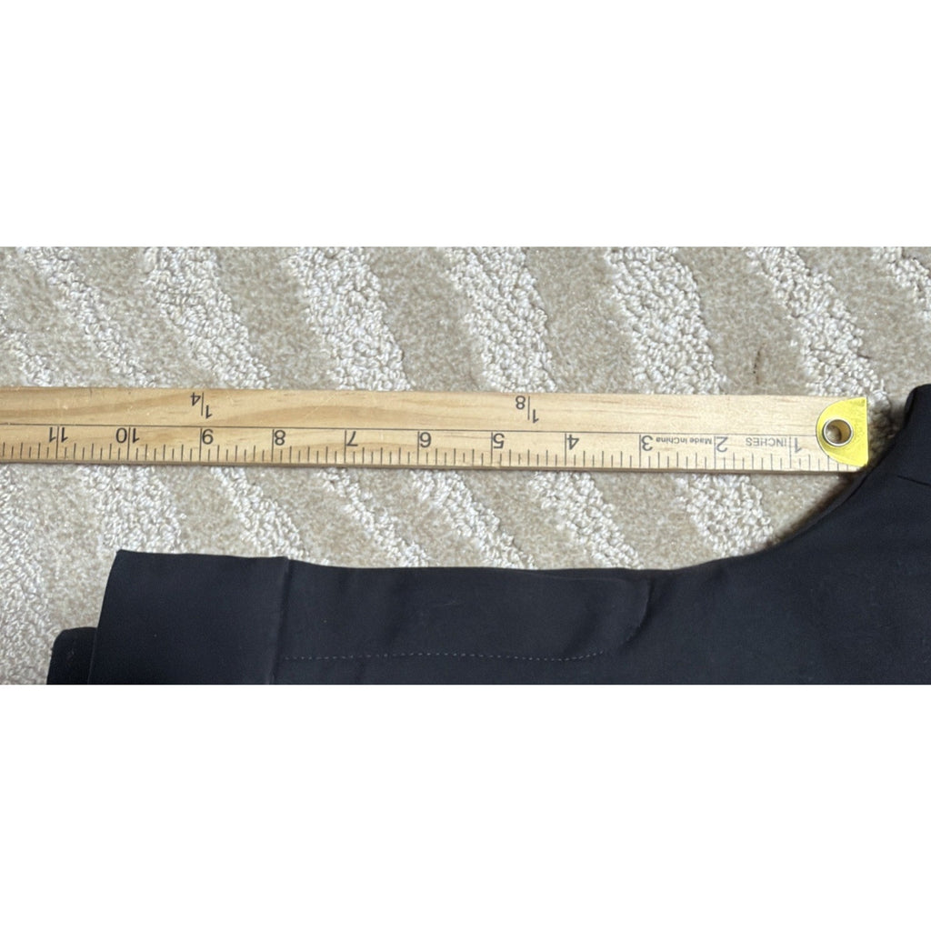 Ann Taylor LOFT Women's Marisa 10 Black Stretch Midrise Crop Skinny Pants