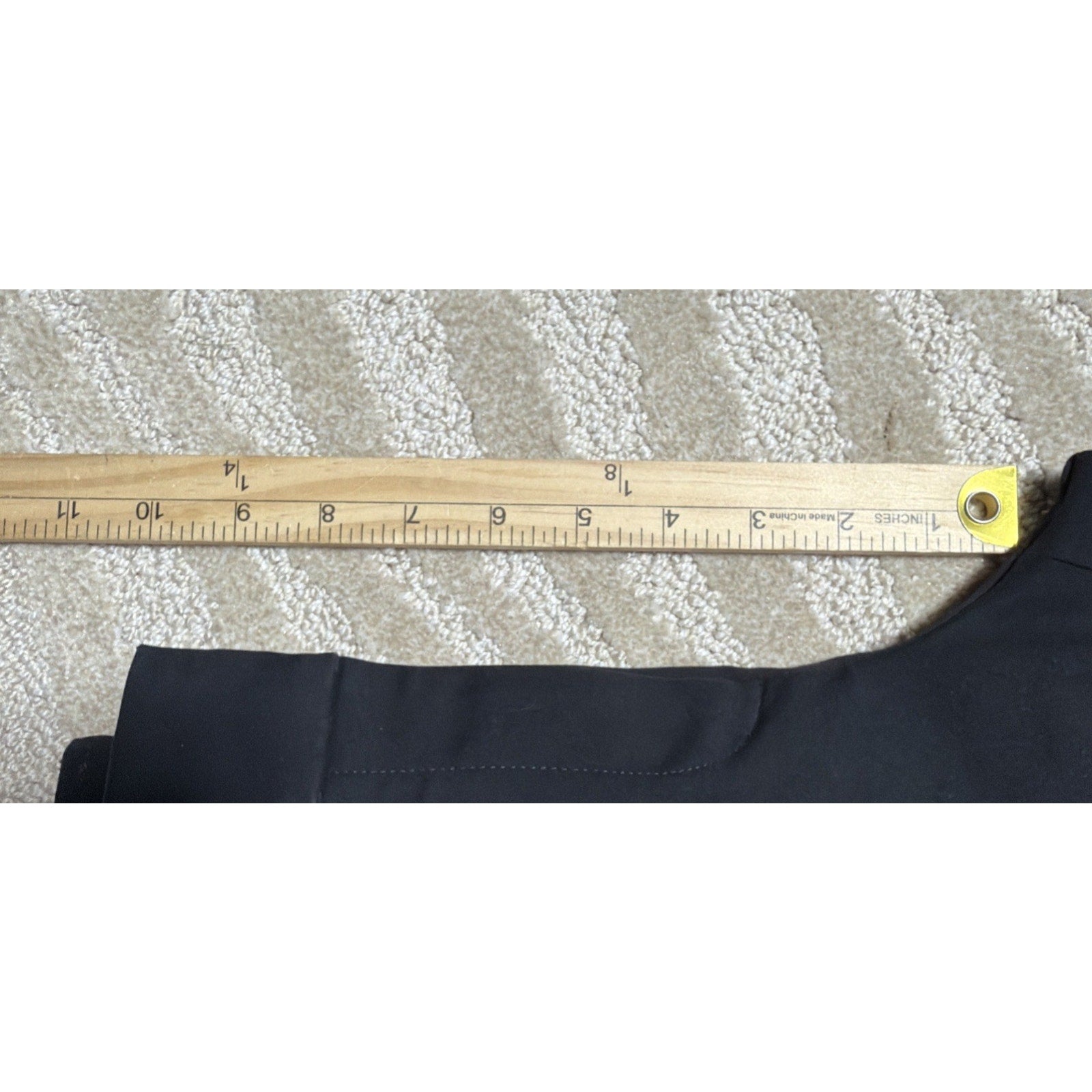 Ann Taylor LOFT Women's Marisa 10 Black Stretch Midrise Crop Skinny Pants