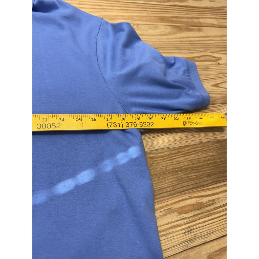 Polo Ralph Lauren Shirt Blue Short Sleeve Preppy Rugby Casual Golf Men’s 3XLT