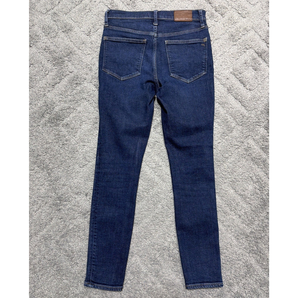 Madewell 9" Mid-Rise Skinny Denim Jeans Women Sz 26 Orland Wash