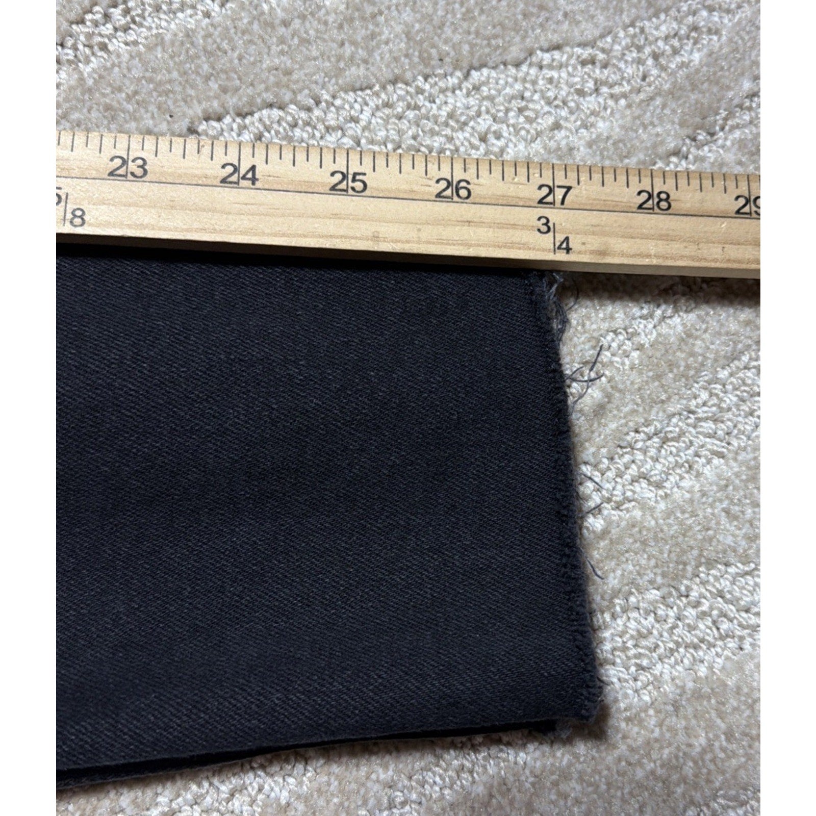 Hollister Women’s Black Denim Ultra High-Rise Mom Jean Sz 00R 23x27 Raw Hem