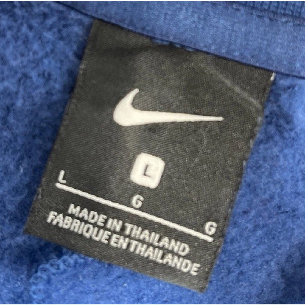 Nike Brazil Fleece Soccer Jacket Full Zip Jacket Blue La Selecao Size Large