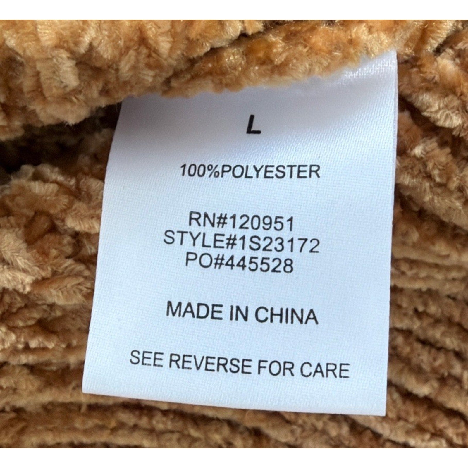 Pink Rose brand sweater Size Large Soft Comfortable Cozy Casual