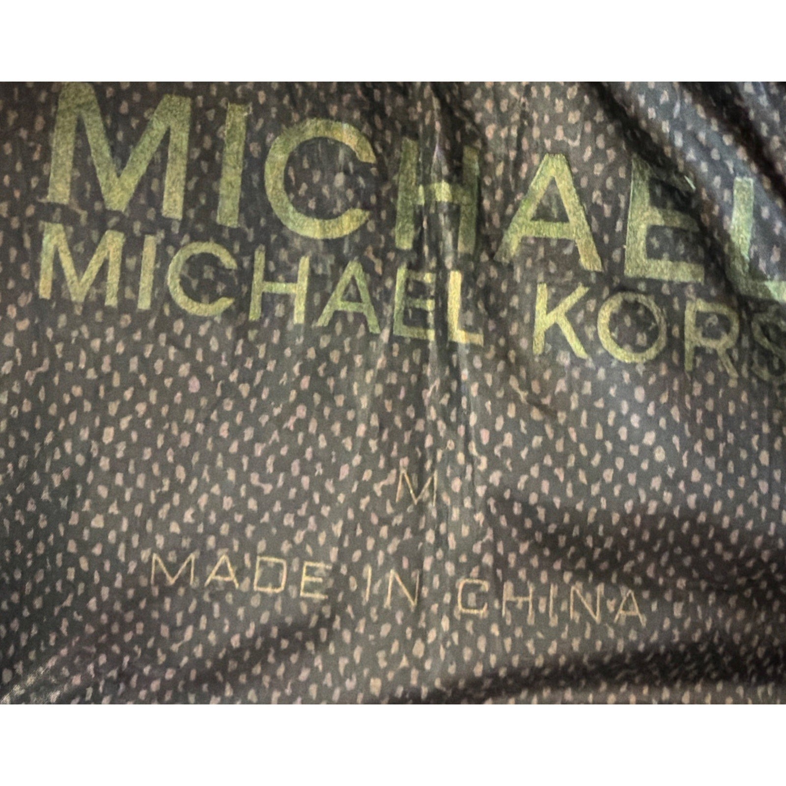 Michael Kors Women’s Medium Black Ultra Lightweight Down Puffer Vest Zip