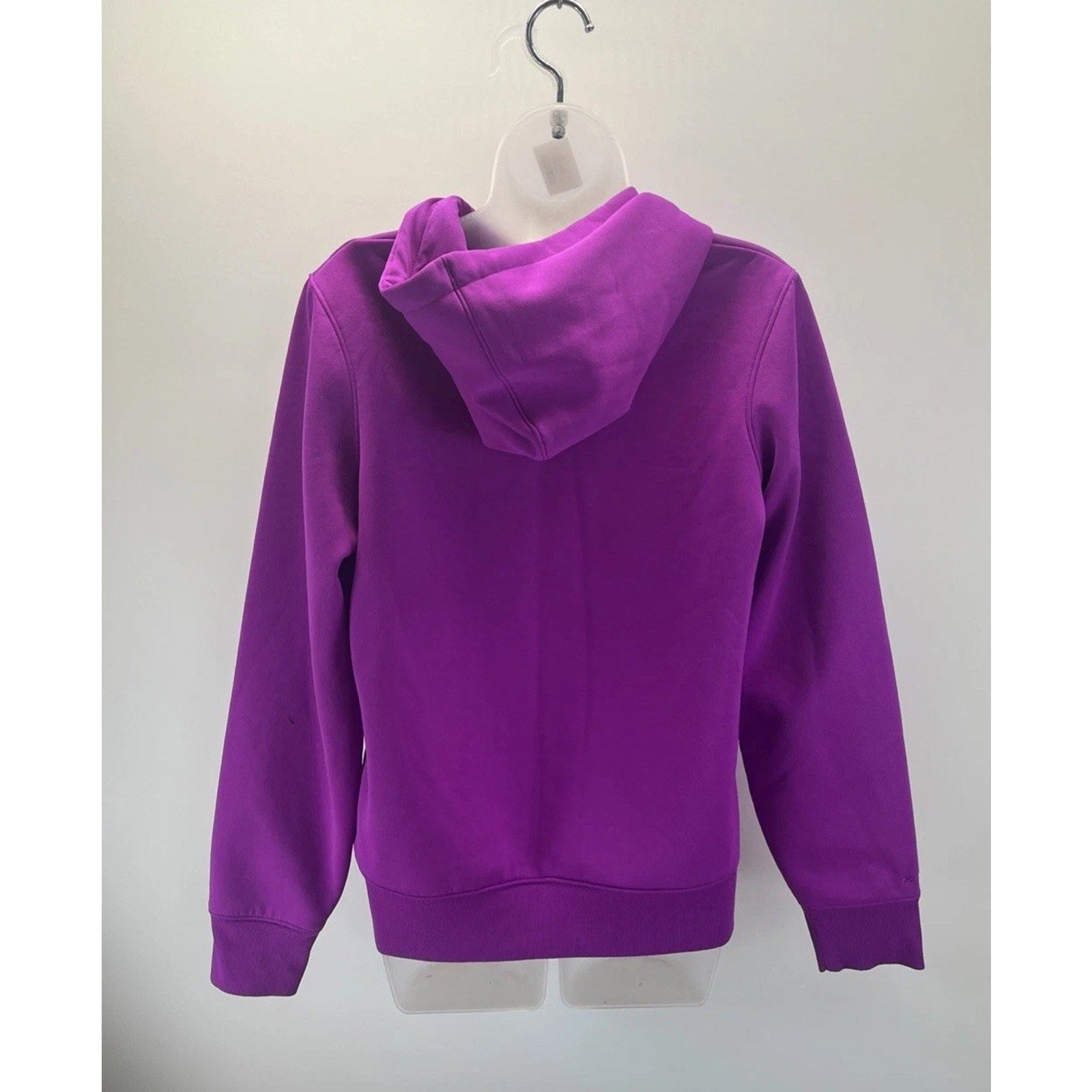 Under Armour Storm Cold Gear Womens Large Semi-Fitted Purple Pullover Hoodie