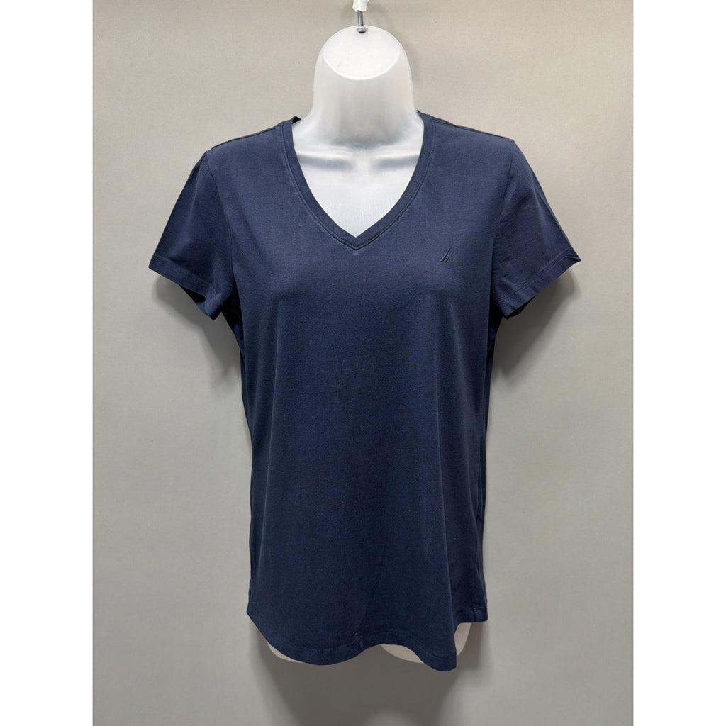NAUTICA Super Soft T - Shirt / Sz Medium Navy Blue