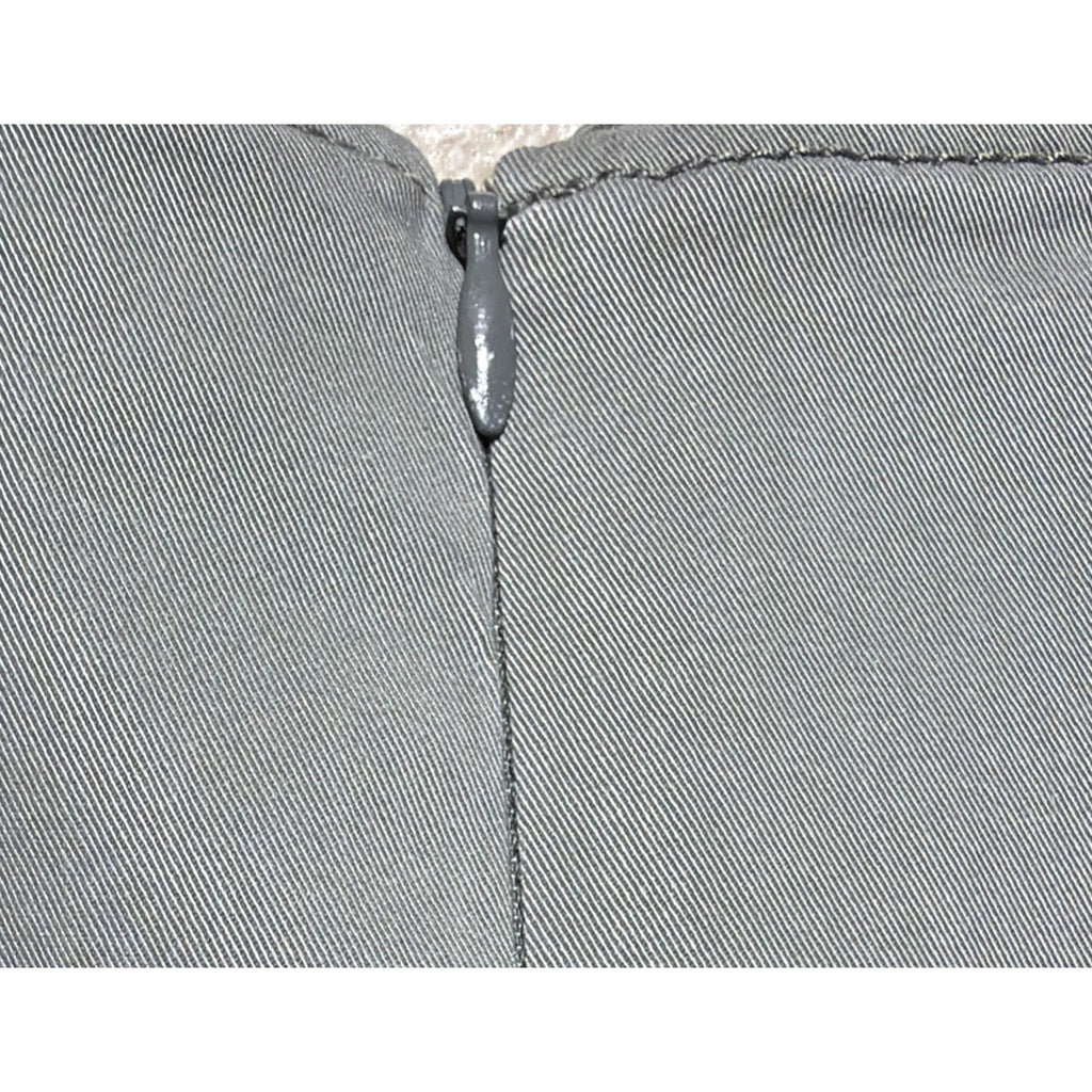 Worth New York Womens Gray Lined Sleeveless Knee Length Dress sz 6 Stretch USA