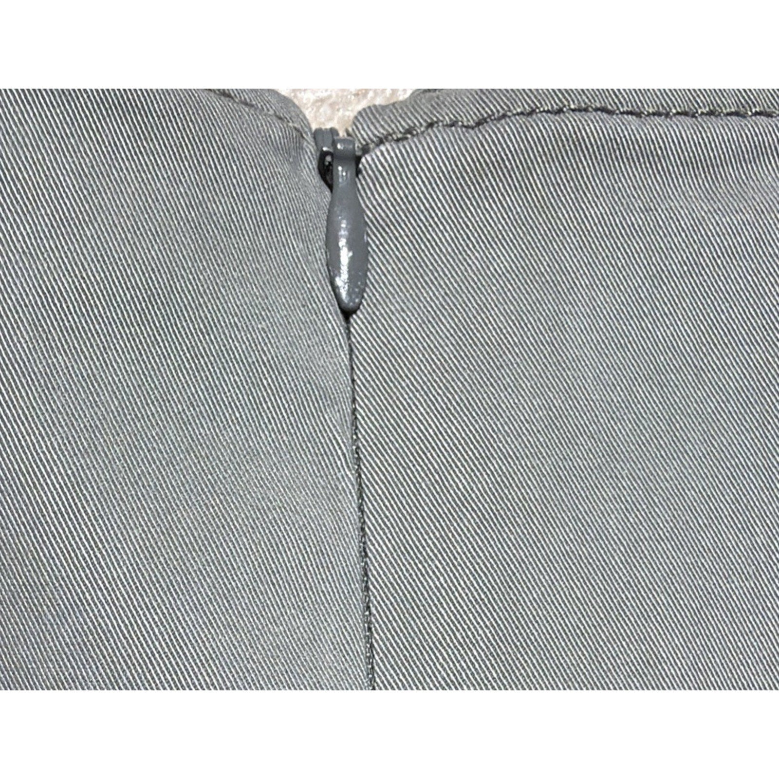 Worth New York Womens Gray Lined Sleeveless Knee Length Dress sz 6 Stretch USA
