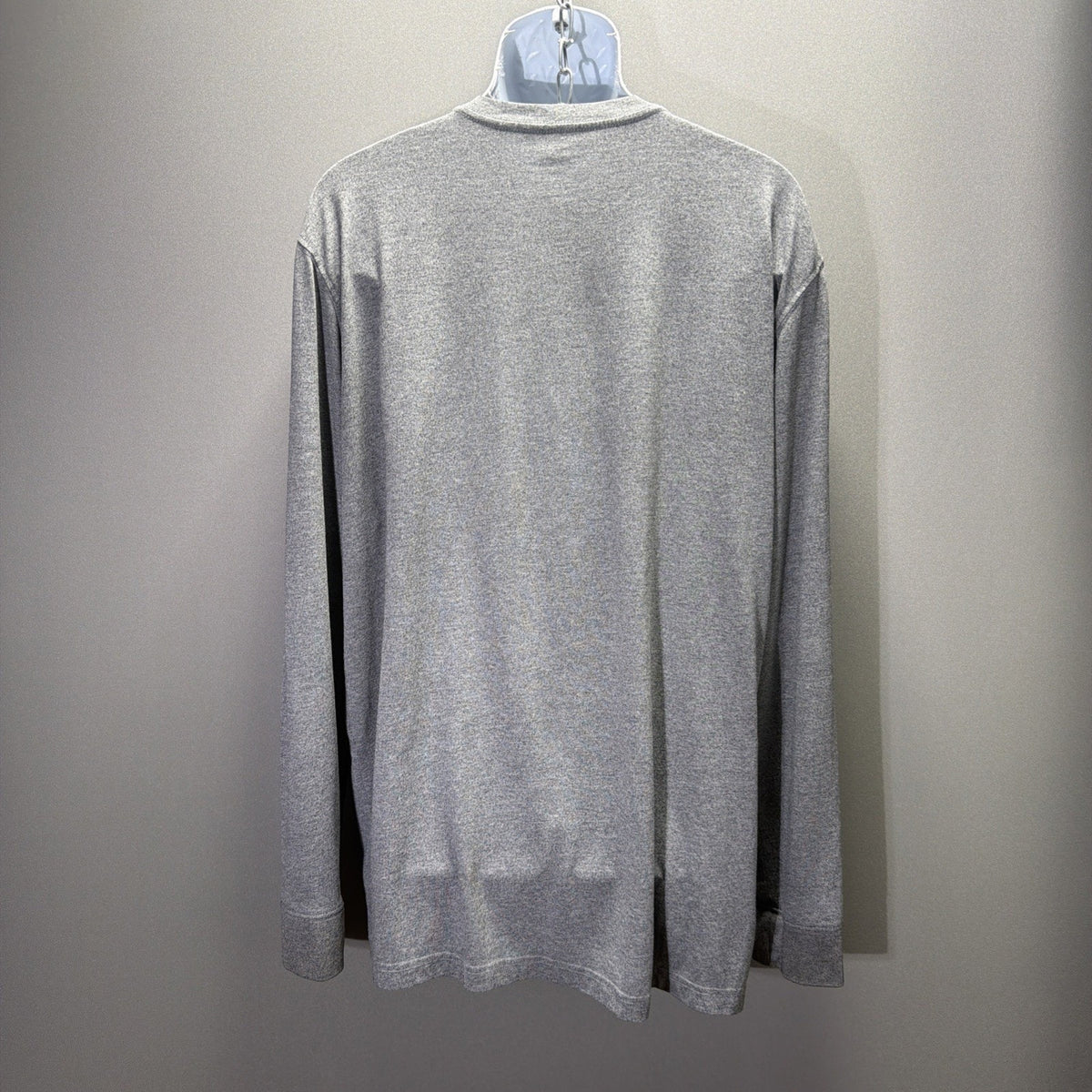 Eddie Bauer Men's Gray Legend Wash Pro Long-Sleeve Pocket T-Shirt XL Tall