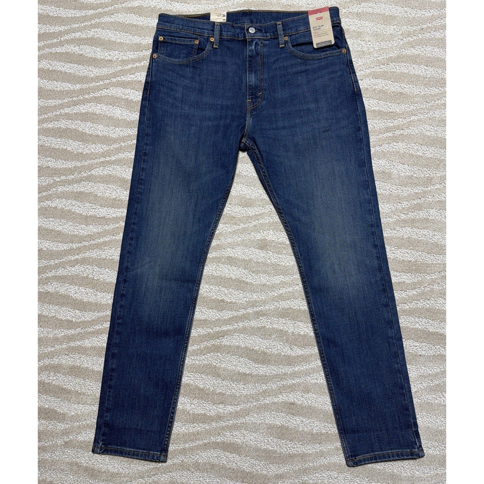 Levi’s 512 Slim Taper Stretch Denim Jeans Men’s Size 36x32 NWT