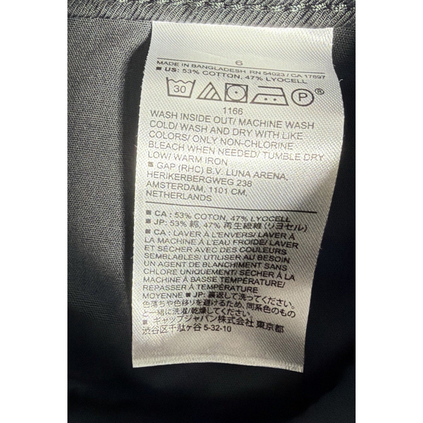 Banana Republic Women's Size 6 High Rise Wide Leg Cargo Black Pants 28x30