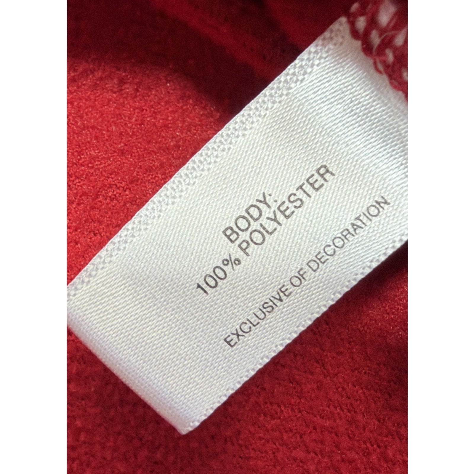 Cbuk By Cutter & Buck Mens Red Long Sleeve Pop Fly Fleece Full Zip Jacket Size L
