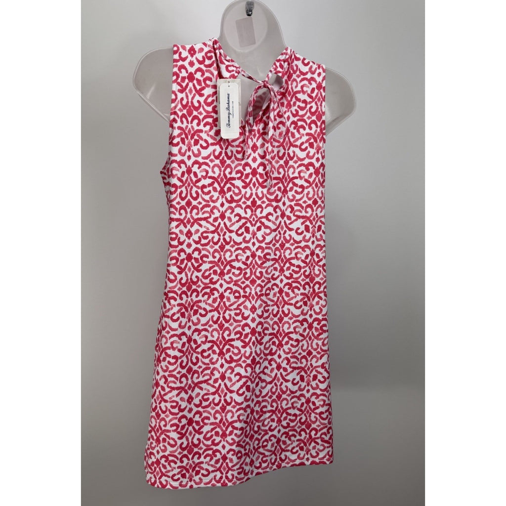 TOMMY BAHAMA BIMINI IKAT COWL NECK AMARANTH WOMEN DRESS SIZE X-SMALL BRAND NEW