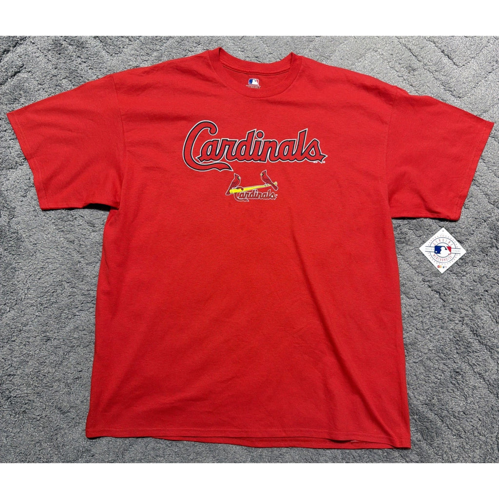 St Louis Cardinals Short Sleeve Shirt Men's 2XL MLB Genuine Merchandise NWT