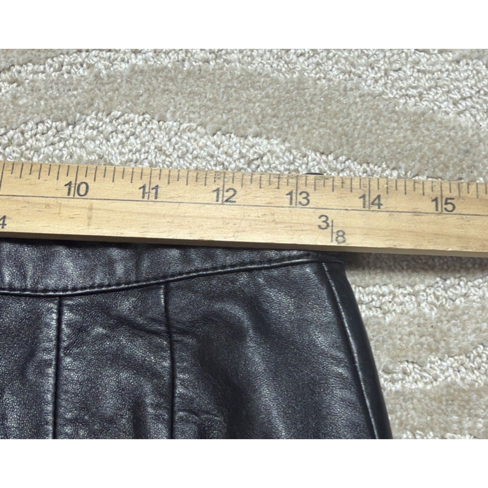 Vintage 90s Colours by Alexander Julian Womens Lined Leather Pants Sz 4 Riding