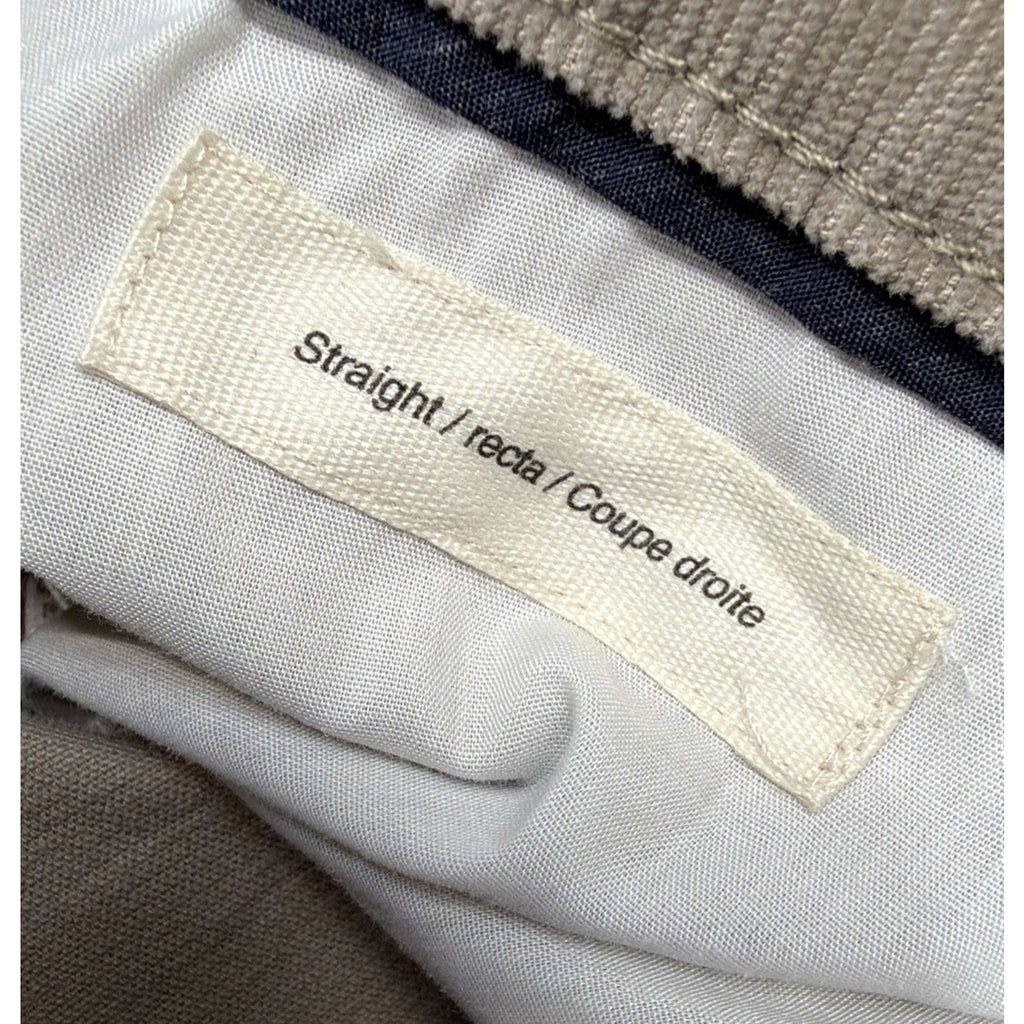 Goodthreads Men’s 40W x 34L light khaki brown Corduroy Straight-Leg Pants