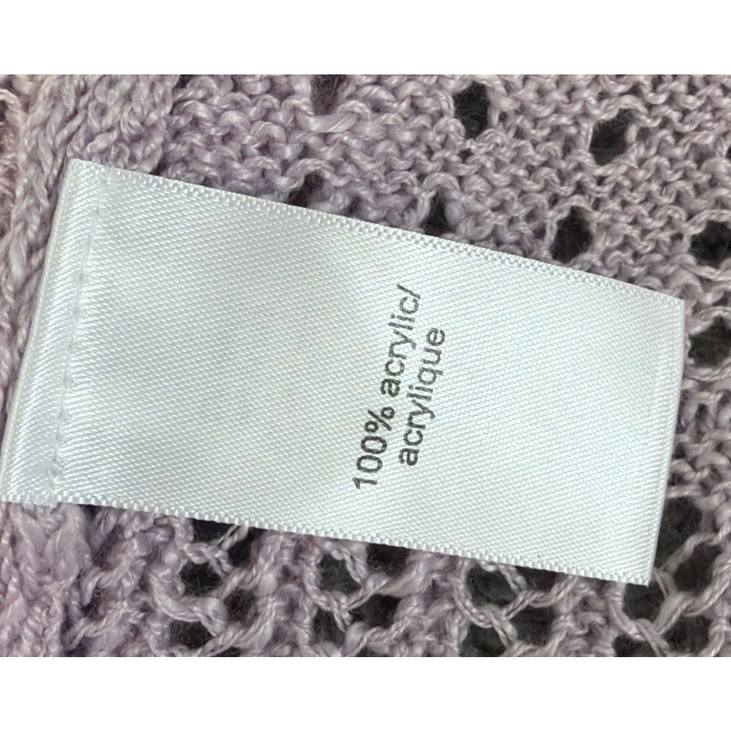 Maurices Lavender Open Front Long Sleeve Cardigan Sweater Womans Size XL NWT