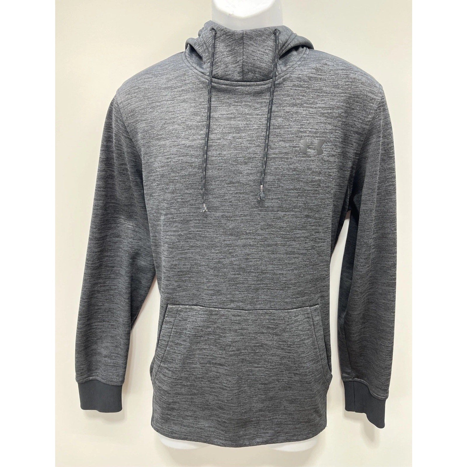 Under Armour Cold Gear Sweater Mens S Gray Fleece Pullover Hoodie Sweatshirt