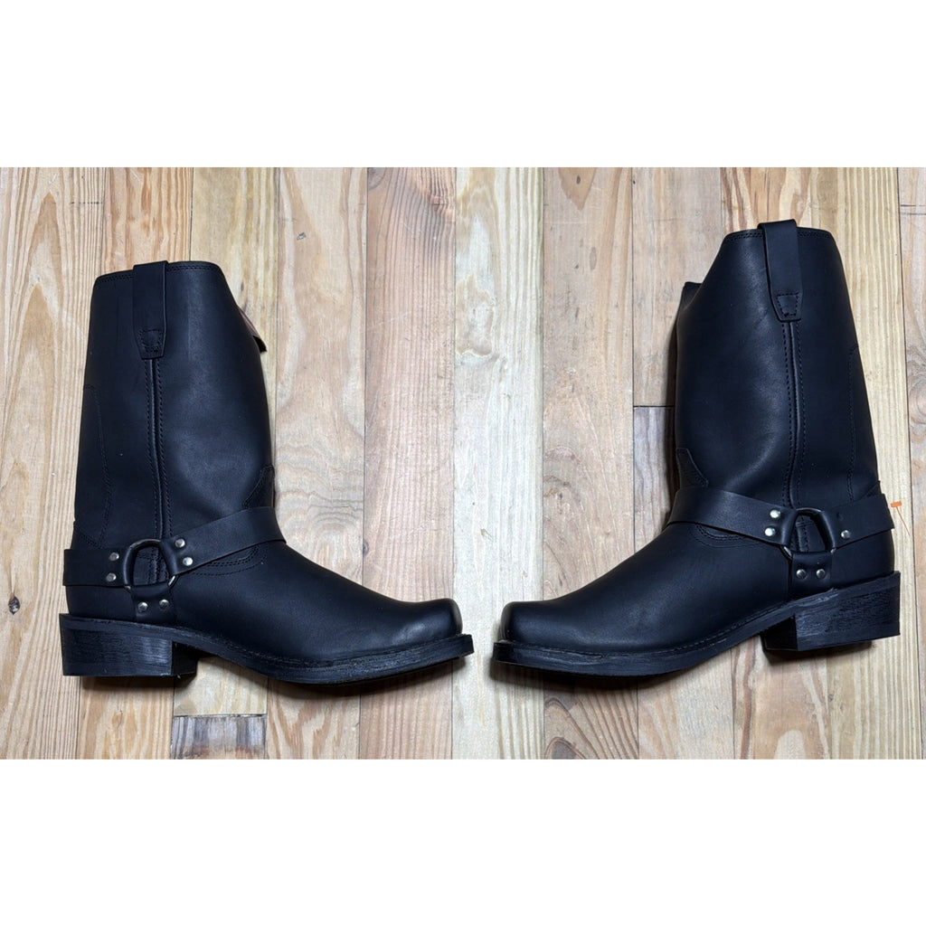 Durango DB510 Men’s 13D Black Leather Harness Motorcycle Biker Boots NIB