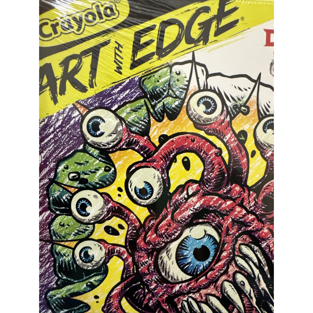 Crayola Art with Edge, Dungeons & Dragons Coloring Pages, 28 pgs & DnD Poster