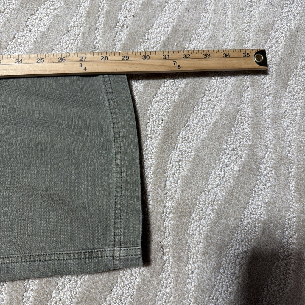 Lucky Brand Womens Utility Wide Leg Pants Size XS Green 28x29