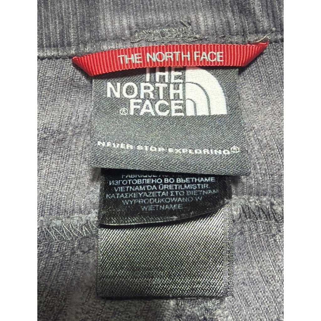 The North Face Double Knee Utility Corduroy Pants Mens 34x31 Gray