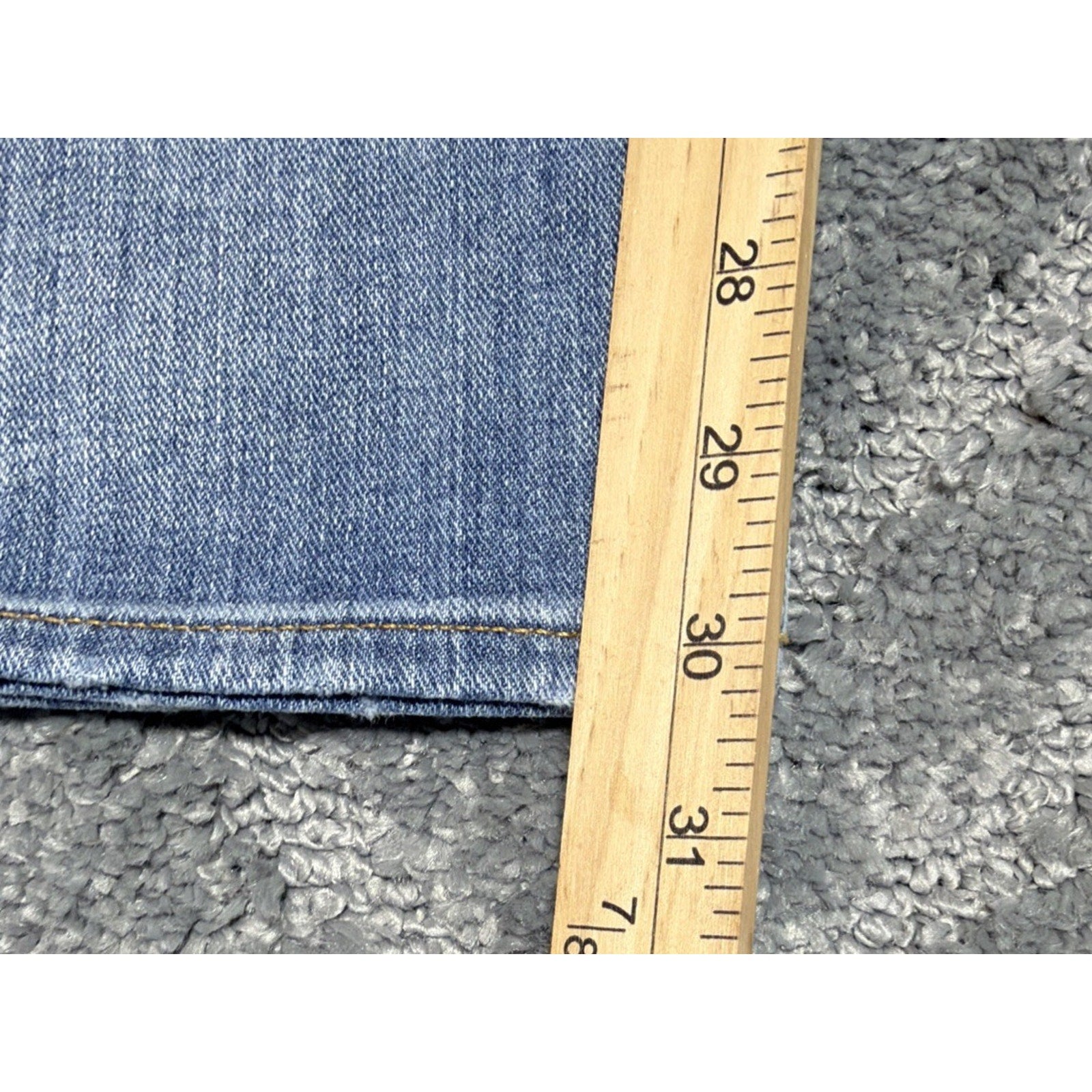 J Crew Jeans Women 31 Blue 90’s Classsic Straight Fit Medium Wash Denim 33x30