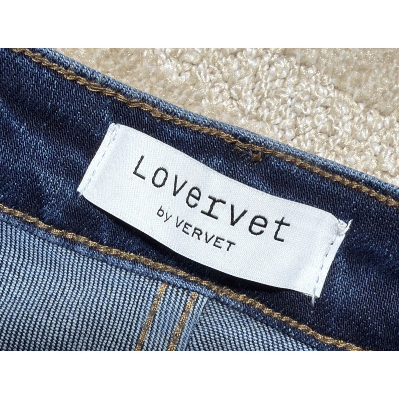 Lovervet By Vervet Jeans Women’s 30/11 Bootcut Distressed NWT Stretch