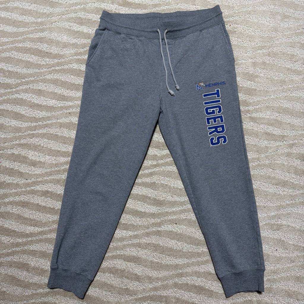 Memphis State Tigers Camp David Gray Joggers Pants Men’s Size XL